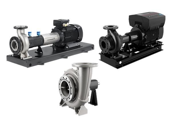 Консольные насосы Grundfos NKG, NKGE, NKG со свободным концом вала